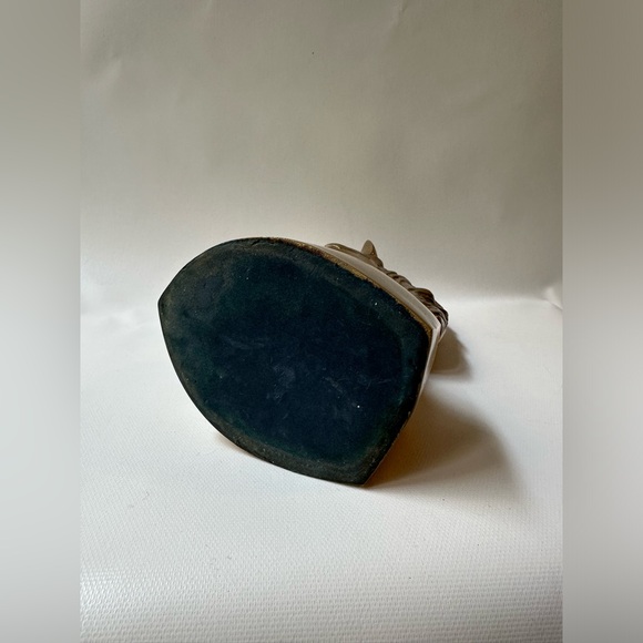 Heavy Solid Brass Horse Head Statue Figurine Bookend Approx 5” Wide 7.5” Tall - Picture 5 of 6